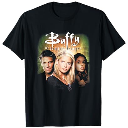 Buffy The Vampire Slayer Buffy Angel & Faith Poster T-Shirt