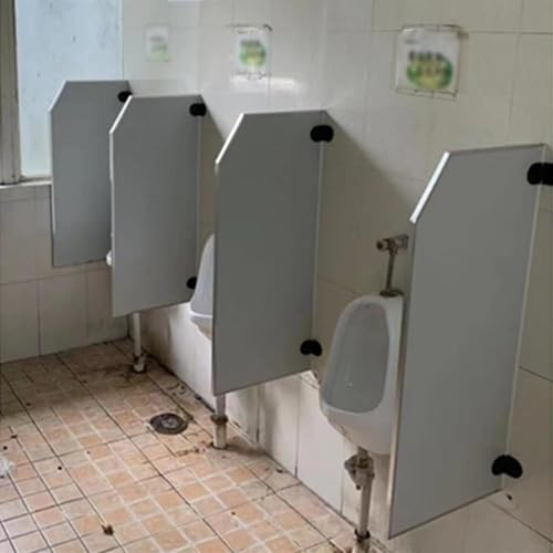An der Wand montierte Urinal-Trennwand, Urinal-Sichtschutz, Toilettentrennwand, geeignet for Schulen und öffentliche Orte