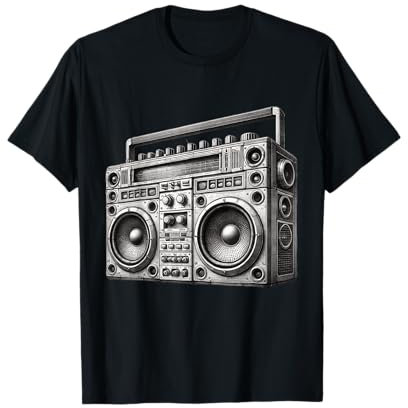 Nostalgic Boombox T-Shirt