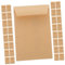 50 Stück Samenhülle Aufbewahrungs Umschläge Versiegelte Umschläge Handliche Umschläge aufbewahrungstasche Mehrzweck Umschläge Geldumschlag Mini-Papiertüten Kraftpapier Light Brown SOLUSTRE
