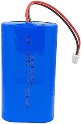 ZWDCVFGK 3.7v 18650 Lithium Battery Pack,3600mah, 5200mah Rechargeable, for Megaphone Speaker Protection Board,3600mAh