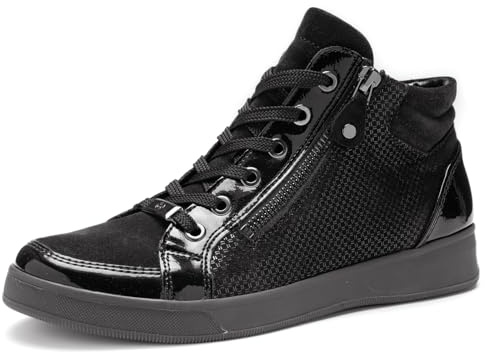 ara Damen 12-24499 Sneaker, Schwarz, 38 EU