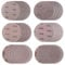 30PCS 125mm Sanding Discs, 5 Inch Sanding Pads 80/100/150/240/400/600 Mixed Grit Dust Free Anti-Blocking Mesh Sheet for Car Wood Furniture Floor Sanding Orbital Sander