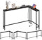 YATINEY Console Table, 15 cm Behind Sofa Table, 180 cm Entryway Table with 1 Outlet and 2 USB Ports, Long Narrow Hallway Table, 3 Assembly Options, for Behind Sofa, Entryway, Black XCT07KBB