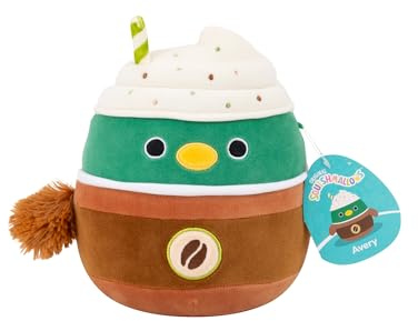 Squishmallows Original 7.5-Inch Avery the Mallard Duck Frappuccino | Collectable Cute Plush Toy, Cuddly Toys for Children, Soft Toys, Cute Teddies Suitable for Girls and Boys Ages 3