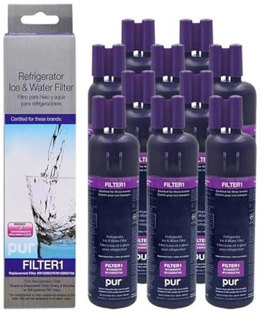 Refrigerator Accessories Water Filter,Compatible for Whirlpool , W10295370A, Filter 1 W10295INO 0A Maytag KitchenAid Amana JennAir(10pcs)