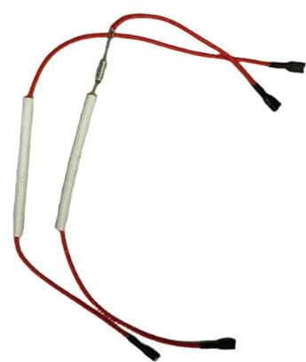 SONHWNGE Fusible metálico RY165 de 35 cm de Longitud con terminales Dobles de 4,8 mm for Olla arrocera de 250 V, 10 A y 165 ℃