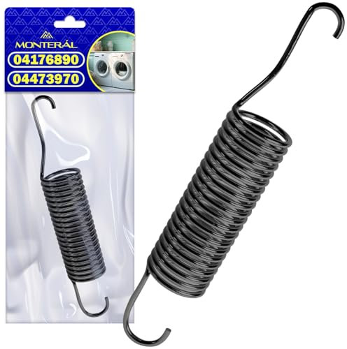 Waschmaschine Trommel Spannfeder 165 mm x Ø25 mm mit dem Originalcode 4176890 04176890 4473970 04473970 für Miele 02050383 für Quelle - Garantie 10 Jahre - MONTERAL