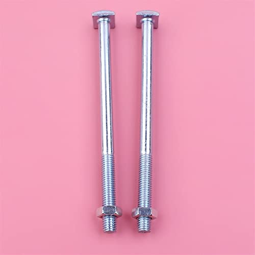 QASULER Muffler Bolts Nuts Set, for Husqvarna, 50 51 55,for,for Rancher, Chainsaw Spare Parts 503218202 Chainsaw Muffler Kit