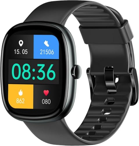 Cloudpoem Montre Podometre Non Connectée sans Bluetooth sans Application | Bracelet Non Connecté Simple Cardio Oxymetre Sonno Calories Pas Distance Etanche IP68 pour Femme Homme Enfant Personne Agee
