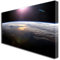 Earth from Space Kunstdruck auf Leinwand Motiv 255 Größe: 60 x 30 x 1.5 cm
