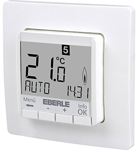 EBERLE Uhrenthermostat Raumregler, FIT 3R ws