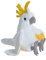 Wild Republic 10901 10925 Plüsch Kakadu, Kuscheltier, Cuddlekins Plüschtier, 30 cm