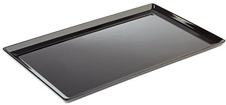 APS 83924 Tablett GN 1/1 Float, 53 x 32,5 cm, Höhe 3 cm, Melamin, schwarz