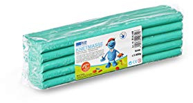 Becks Plastilin B100498 Knete, türkis, 1000 g