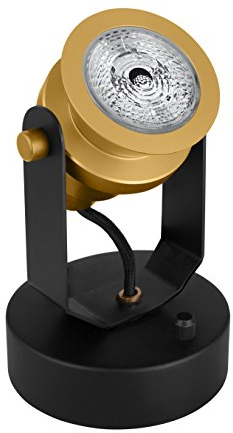 Osram Vintage Edition 1906, Decospot Single, Gold, Wand- und Deckenleuchte, IP20, inklusive Leuchtmittel, Aluminiumgehäuse