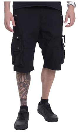 Vintage Industries Gandor Short Männer Short schwarz Basics, Streetwear