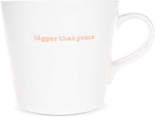Keith Brymer Jones KBJ-0640 - Taza (porcelana, 500 ml), color blanco