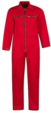 STØRVIK Rallye-Kombination Baumwolle Arbeitsoverall Rallyekombi - Rot - Größe 62