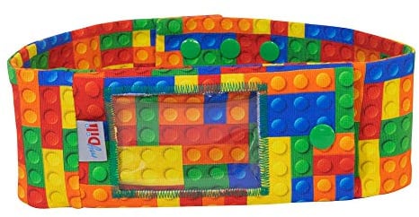 Bauchgurt Bauchband Pumpentasche für Insulinpumpen Bausteine myDili Diabetes Größe 65cm - 70cm