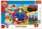 Trefl, Puzzle, Rahmenpuzzle mit Unterlage, 15 Teile, Ein Tag mit Feuerwehrmann, für Kinder ab 3 Jahren