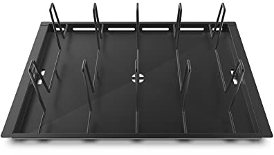 POLLO.BLACK: UNOX Cooking Essentials, Teglia inox con rivestimento antiaderente per 10 polli interi, Dimensioni: 600x400