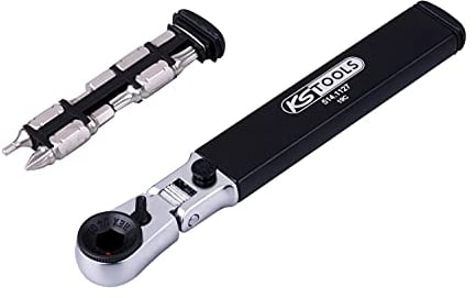 KS TOOLS 514.1127 - Cliquet Porte-embouts 8 en 1