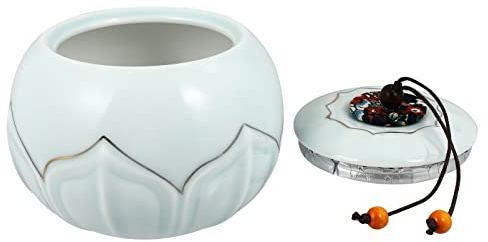 1stk Teedose Aus Keramik Bonbons Aus Porzellan Tee- Speicher- Gläser. Plätzchendose Luftdichte Kanister Aus Keramik Gewürzstreuer Dekorative Lagerbeh?lter. Kaffeebohnen Vorratsdose