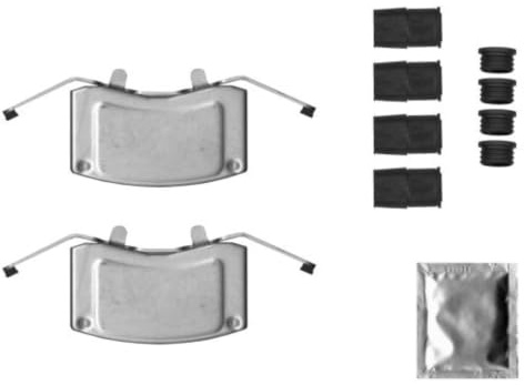 TEXTAR Zubehörsatz, Bremssattel 82544400 | Kompatibel mit: VW CALIFORNIA T6 Camper, MULTIVAN T6, TRANSPORTER T5 Bus, TRANSPORTER T5 Kasten