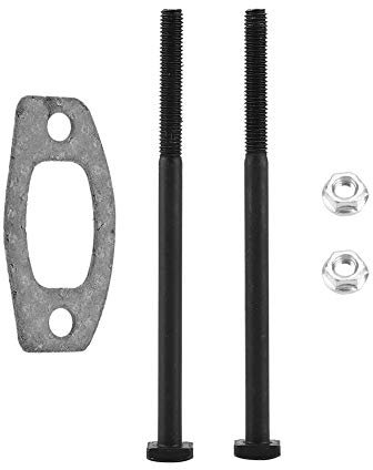 Kit Dadi per bulloni guarnizioni marmitta,Kit di Ricambio per Motosega Husqvarna 50 Special, 51 55 per Motosega Rancher, Kit Dadi per bulloni guarnizioni marmitta, Kit di Kit guarnizioni Dado bu