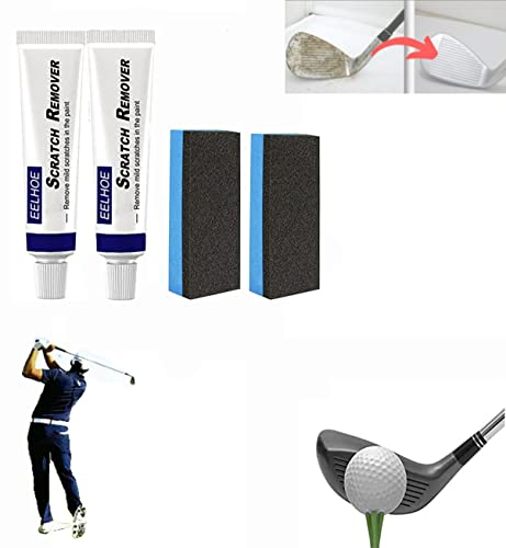 Instant Golf Club Scratch Remover, Kratzerentferner Für Golfschläger, Ultimativer Lackauffrischer, Golf-Reinigungswerkzeuge, Golfschlägerreiniger, Hält Schläger Sauber, Mehrzweck-Politur Und Reiniger