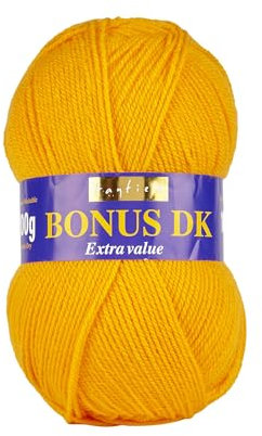Sirdar Hayfield Bonus DK Double Knitting Yarn, Cantaloupe (577), 100g