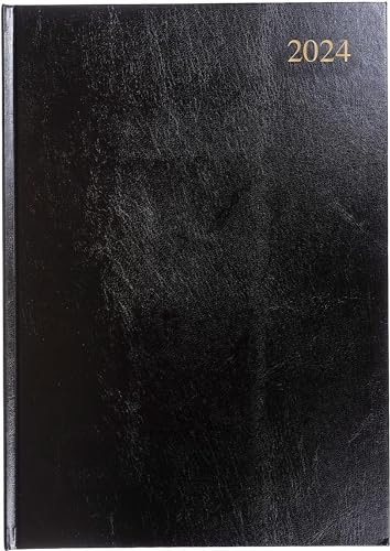 Top Sale Jahresplaner 2023, A4/A5, Tag A Seite/Wochenansicht, mit Hardcover, A5, Schwarz