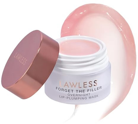 LAWLESS Forget the Filler Lippenmaske – Sweet Dreams – Premium Lippenauffüllende Behandlung über Nacht mit natürlichen Inhaltsstoffen, die entwickelt wurden, um die Lippen aufzufüllen, zu