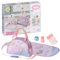 Baby Annabell Sac à Langer 707432 - Sac de Rangement avec Sangles pour Les Accessoires de 36 cm et 43 cm - Poupée Non comprise - 3 Ans +