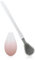 Golf-Silikon-Toilettenbürste Langstielige Toilettenbürste Keine Sackgassen Toilettenreinigungsbürste Badezimmer-WC-Bürsten & Halter Set (4# Rosa)
