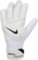 Nike Unisex Kinder Torwarthandschuhe Nk Gk Match Jr - Ho23, White/Pure Platinum/Black, FJ4864-100, 4