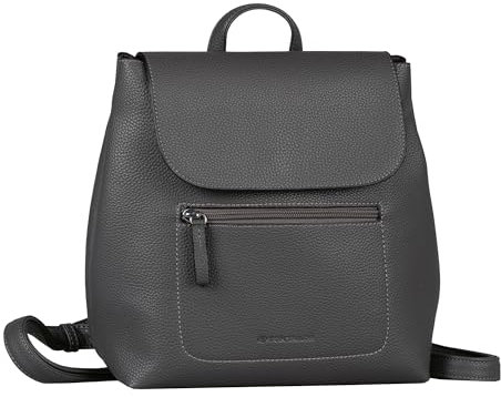 TOM TAILOR Elis Damen City Rucksack Backpack, 7 L Grau