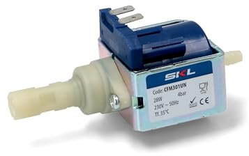 daniplus Elektropumpe, Wasserpumpe, Pumpe 230V, 4 bar für Kaffeeautomat kompatibel zu Ulka EP77