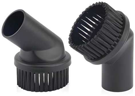 YanBous 3 Brosses à Poussière 35mm, Brosse Premium, Embout d'Aspirateur pour Meubles, Universellement Compatible avec la Plupart des Marques Génériques