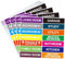 Hylabelest Pack of 140 Large Home Moving Labels for Boxes 14 Different Color Coded Stickers House Moving Supply, 25x101mm