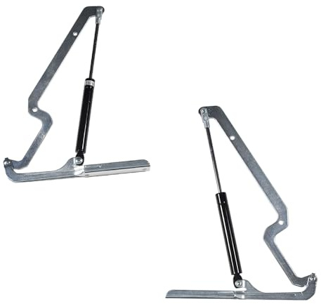 Lot de 2 vérins à gaz 140N compatibles avec Keter Hinge Systems Store It Out Arc Elite Premiere Max 1150 XL Modèles WLPS Charnière de rechange