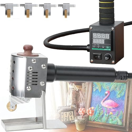 Handheld Hot Melt Glue Gun, Hot Melt Glue Gluing Machine, Paper Bag Gift Box Packing Sealer, Leather Luggage Sealing Machine,150ml