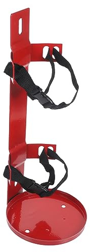 SEWACC Supporto Per Estintore Regolabile Da Parete Con Cinghie Per Estintori Da 5-7kg Accessorio Compatibile Per Uffici e Hotel