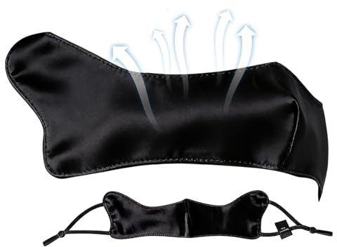 Copertura per il viso in seta, lavabile, morbida, antipolvere, traspirante, unisex, per esterni, da viaggio, per campeggio, ciclismo, casa, tempo polveroso, forte luce solare, vacanze, arrampicata