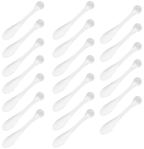 DIYEAH Bâtonnet de Massage Oculaire Visage en Acrylique, 20 Pièces, Style Compact Portable, Favorise la Circulation Sanguine, pour Usage Extérieur et Voyage D'affaires