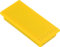 FRANKEN Magnete Rechteckig, 10 Stück, Hochwertige Haftmagnete für Büro, Haushalt, Werkstatt, ideal für Whiteboards, Kühlschrank, Plantafeln oder Schaukästen, 23 x 50 mm, Gelb, HM2350 04