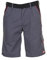 Planam 2372040 Highline Shorts, Schiefer/Schwarz/Rot, Größe XS