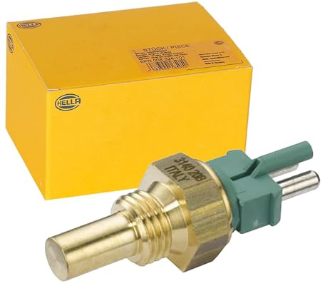 HELLA 6PT 009 309-041 Sensor, Kühlmitteltemperatur - 12V - 2-polig | Kompatibel mit: VW LT 28-35 II Bus, LT 28-46 II Kasten, LT 28-46 II Pritsche/Fahrgestell