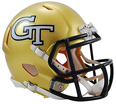 NCAA Georgia Tech Yellow Jackets Speed Mini Helmet